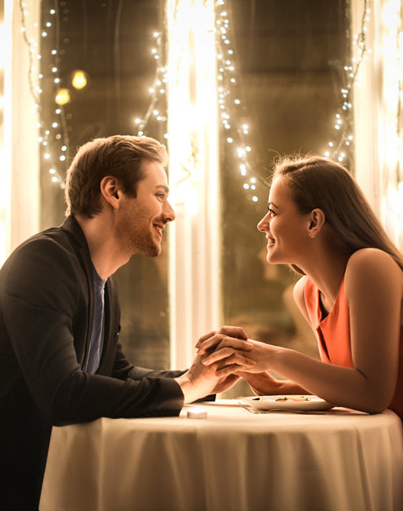 Couple on a date